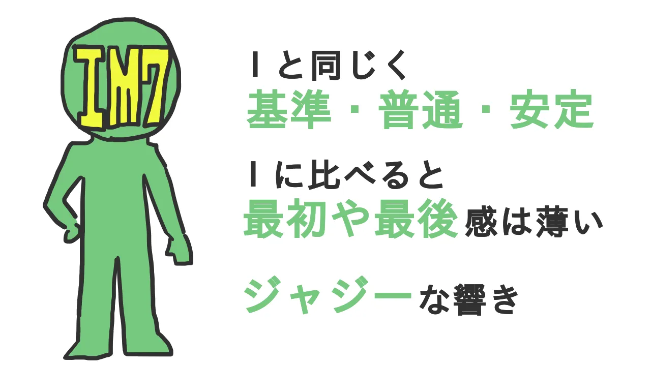 ⅠM7の役割